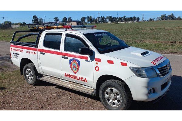 Nutrien junto a los Bomberos Voluntarios de Angélica