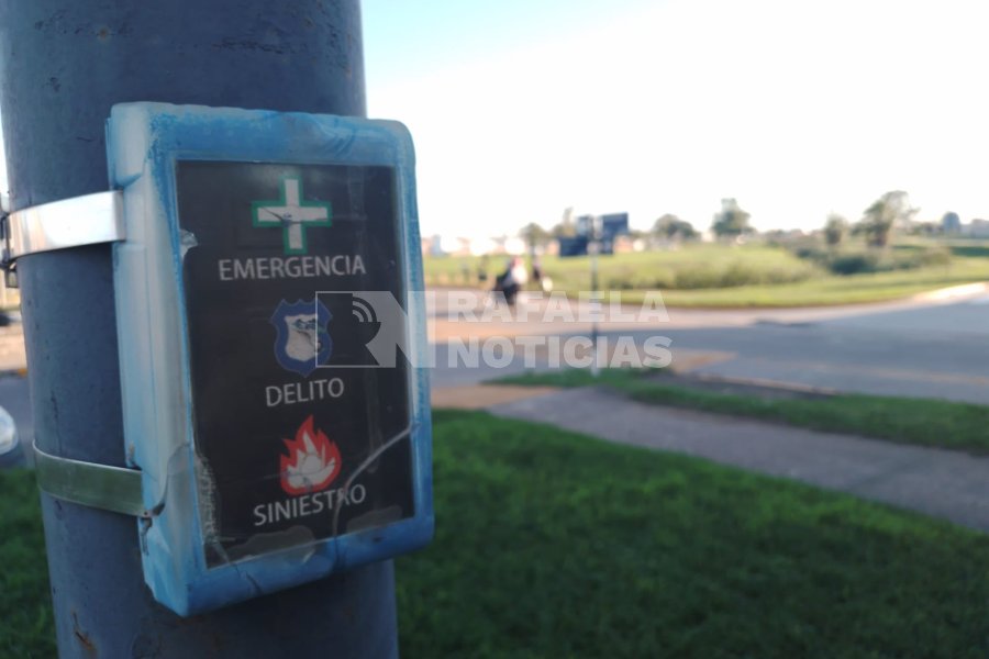 Botones de pánico instalados en el Instituto Superior del Profesorado.