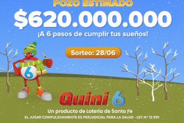 El Quini 6 quedó vacante y y se viene un pozo de $620 millones estimados