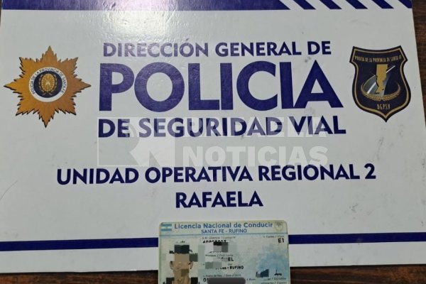 Ruta Nacional 34: Interceptan a un camionero que viajaba con una Licencia fraudulenta