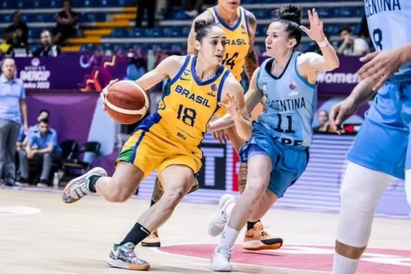 Argentina perdió el clásico ante Brasil por la AmeriCup femenina