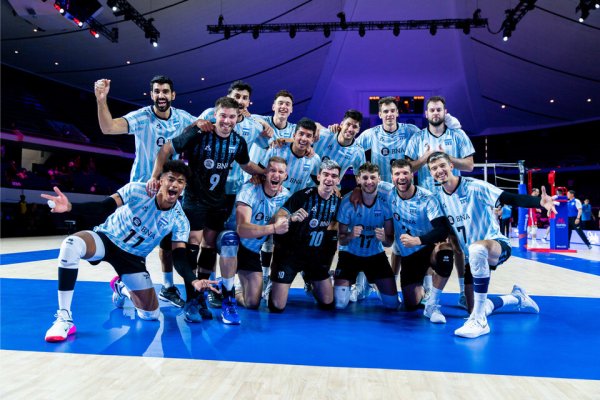 Argentina se clasificó a la Final 8 de la Liga de las Naciones de Vóleibol