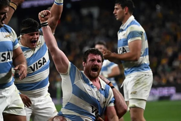 Los Pumas le ganaron a los Wallabies en Australia