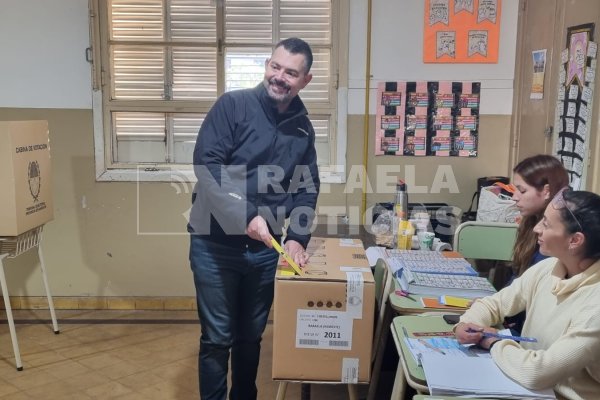 Elecciones Rafaela: sobre la votación, Bottero dijo que "no venir, tampoco es una opción"