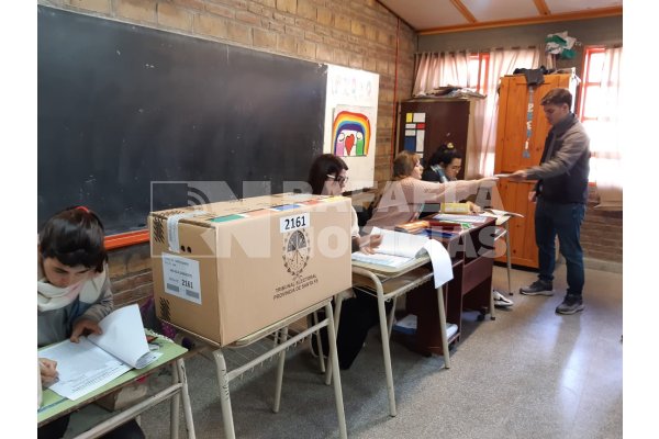 Elecciones Rafaela: a tres horas del cierre, votó cerca de la mitad del padrón