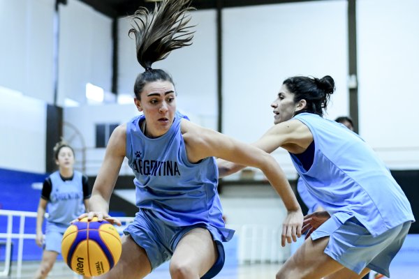 Delfina Gentinetta con Argentina a la Nations League de 3x3