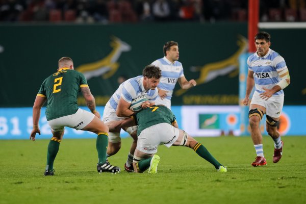 Los Pumas perdieron por un punto ante Sudáfrica