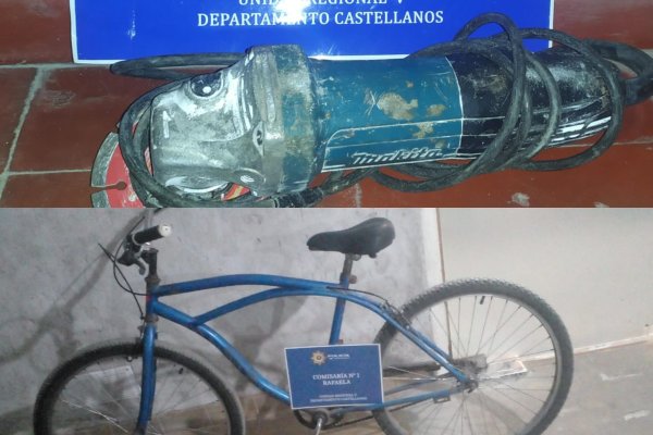 Intento de robo en el Aeroclub y un detenido por el robo de una bicicleta