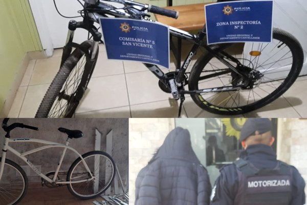 Robo de bicicletas, aberturas y una moto: Todos los acusados terminaron presos