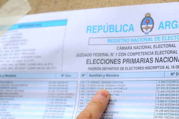Ya se encuentran disponibles los padrones definitivos para las elecciones Generales de la provincia de Santa Fe
