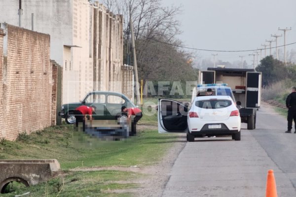 Encuentran el cuerpo de un hombre con un disparo en el pecho