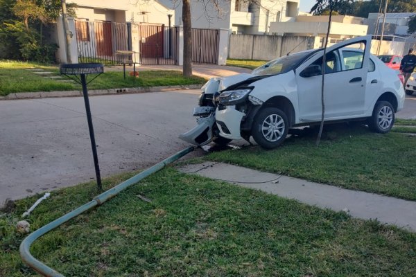 Accidentes de transito: Un conductor sin seguro y otro con alcoholemia positiva