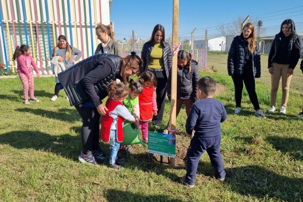 Rafaela celebró el Día del Árbol