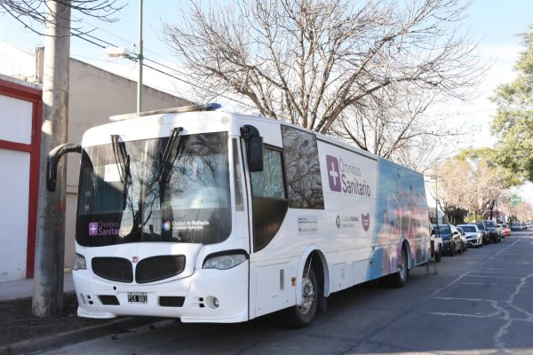 El Ómnibus Sanitario se traslada a barrio Fátima