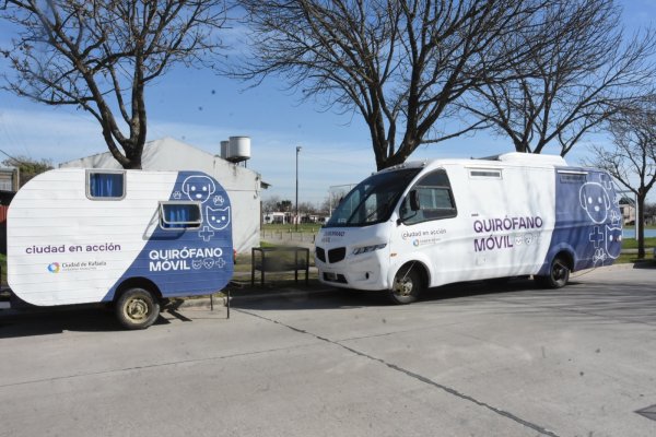 El Quirófano Móvil se traslada a barrio Martín Fierro