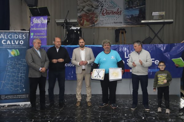 Perotti y Calvo participaron de la 26° edición de la Fiesta Provincial de los Ravioles