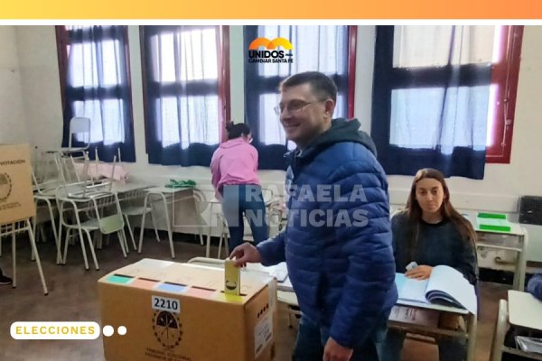 Elecciones Rafaela: Mársico expectante de "poder confirmar los resultados" de las PASO