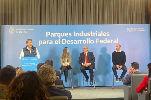 Parques industriales de Rafaela y Sunchales recibieron subsidios entregados por Massa