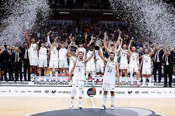 Real Madrid campeón de la Supercopa de básquetbol y Campazzo fue el MVP