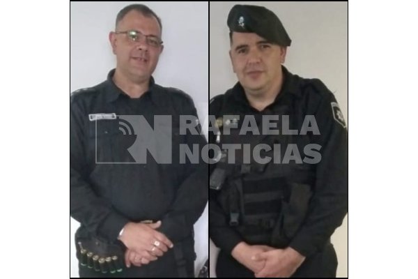 Loable accionar de dos policías para salvar la vida de una beba