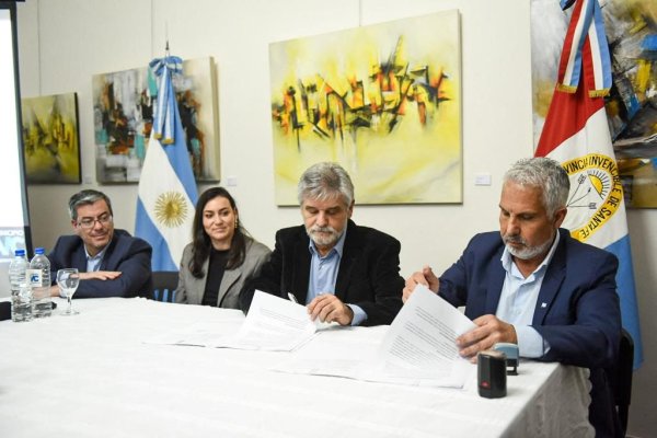 Firman un convenio para la construcción de un Centro de Transferencia Tecnológica