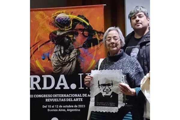 Dos profesores de El Bodegón fueron seleccionados para participar de un Congreso Internacional de Arte