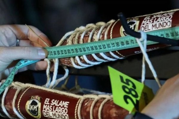 El salame más grande del mundo es argentino