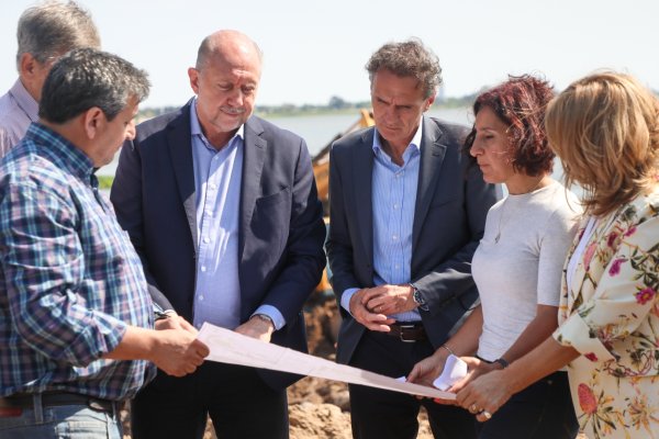 Katopodis recorrió obras de Santa Fe junto al Gobernador