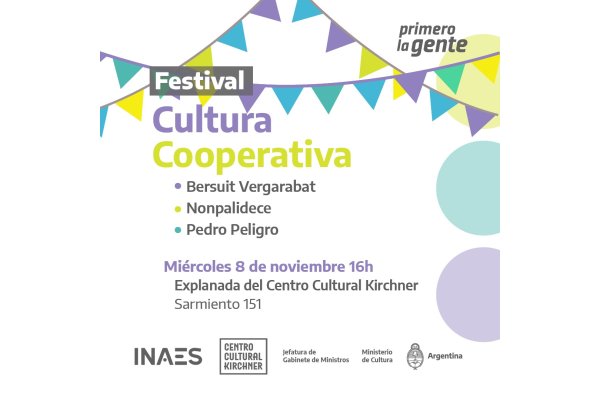 Festival Cultura Cooperativa en el CCK