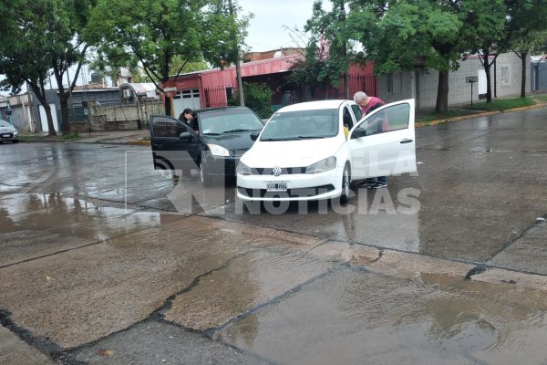 Con lluvia o con sol, los accidentes no paran en Rafaela