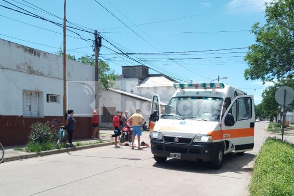 Motociclistas lesionadas en dos accidentes ocurridos en este domingo