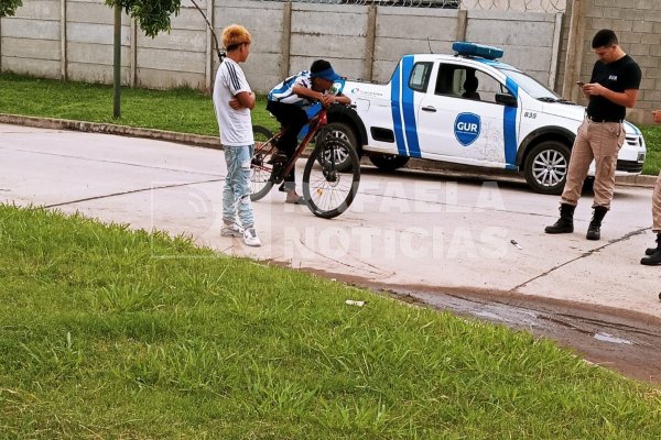 Atraparon a dos menores de edad con un cuchillo por calles de Barrio 2 de Abril