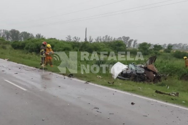 Tragedia vial entre Sunchales y Aldao: una persona perdió la vida