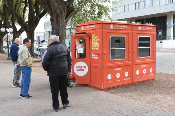 El Punto Sano continuará en la Plaza 25 de Mayo