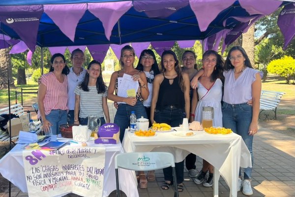 8M: El Municipio realizó una actividad relacionada con las mujeres en tareas domésticas no remuneradas