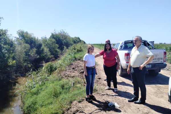 Calvo, preocupado por la situación hídrica en el límite con la provincia de Córdoba