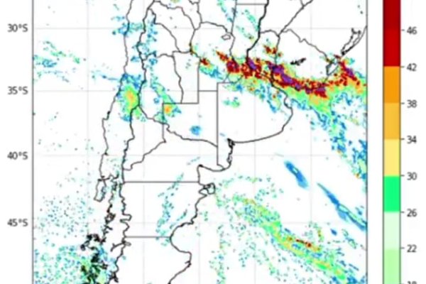 Clima en Rafaela: avanza un frente frío y se esperan fuertes tormentas para la noche