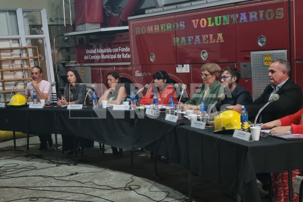 Apuntando a la importancia del “Estado presente”, el Concejo sesionó en Bomberos Voluntarios