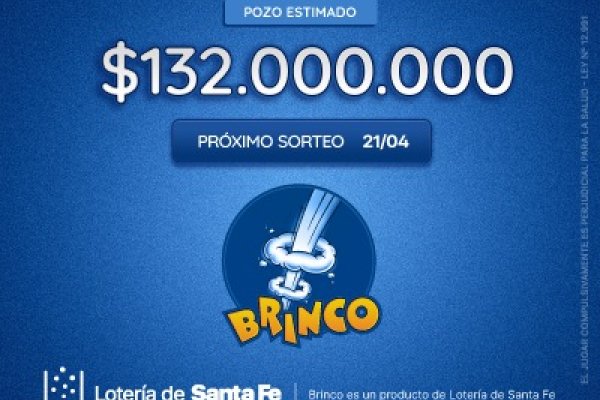 Este domingo el Brinco se viene con $132 millones estimados