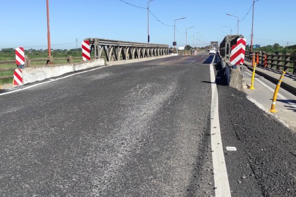Puente Carretero: podrán pasar vehículos asignados a personas con discapacidad