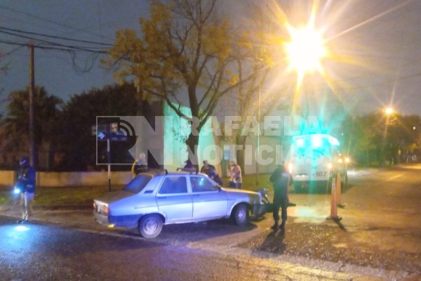 Un joven motociclista resultó lesionado tras un accidente en barrio Fasoli