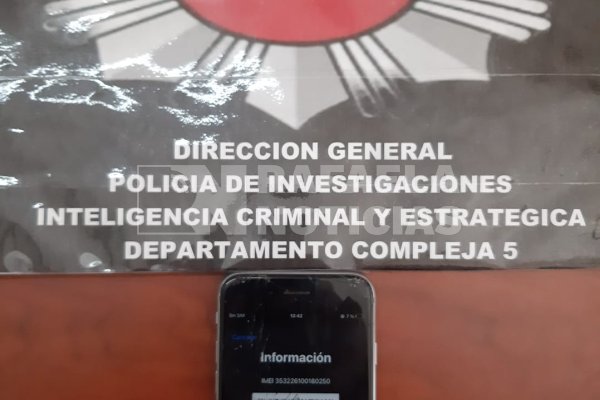 La PDI recuperó un celular que había sido perdido a principios de 2024