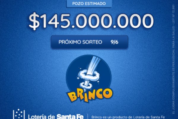 ¡Este domingo el Brinco sorteará un pozo de $145 millones estimados!