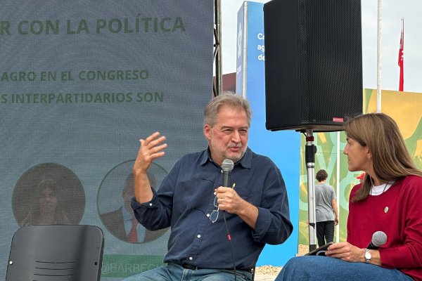 Mirabella en Agroactiva: "Todas las crisis se generan en Buenos Aires, acá desde el interior siempre están las soluciones”