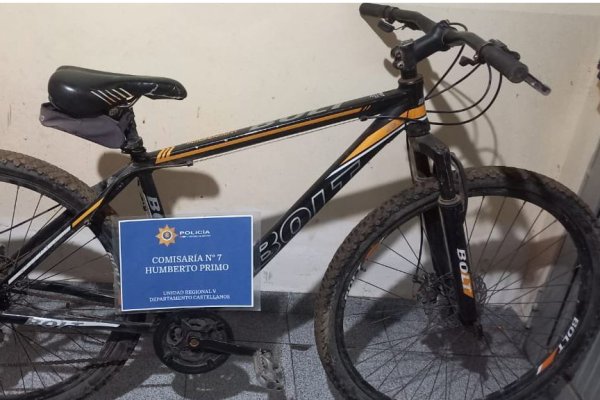 Vendían en Humberto una bicicleta robada en San Cristóbal