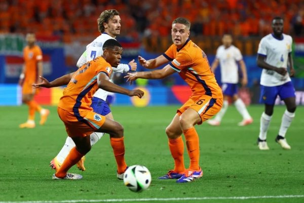 Eurocopa: Países Bajos y Francia sellaron el primer 0 a 0 de la competencia