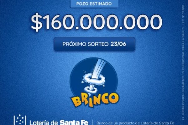 ¡Este domingo el Brinco se viene con $160 millones estimados!