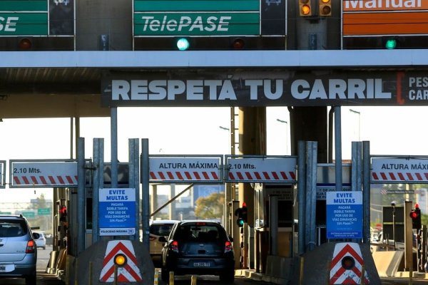 El jueves comenzarán a regir nuevos aumentos en rutas y autopistas nacionales