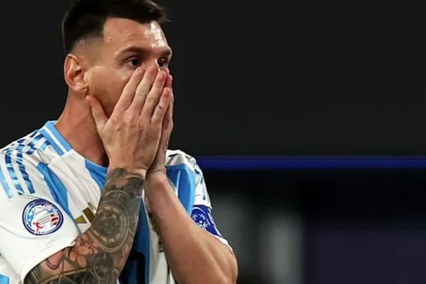 Copa América: Messi quedó descartado para el duelo frente a Perú
