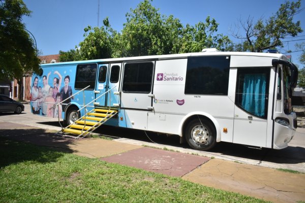 El Ómnibus Sanitario visitará un populoso barrio rafaelino: dónde se ubicará